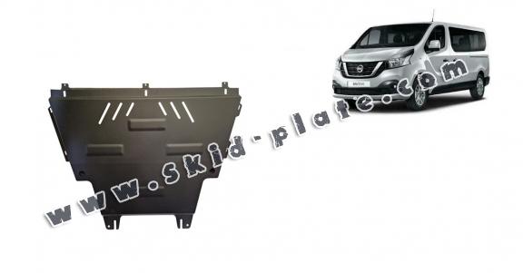 Steel skid plate for Nissan NV300