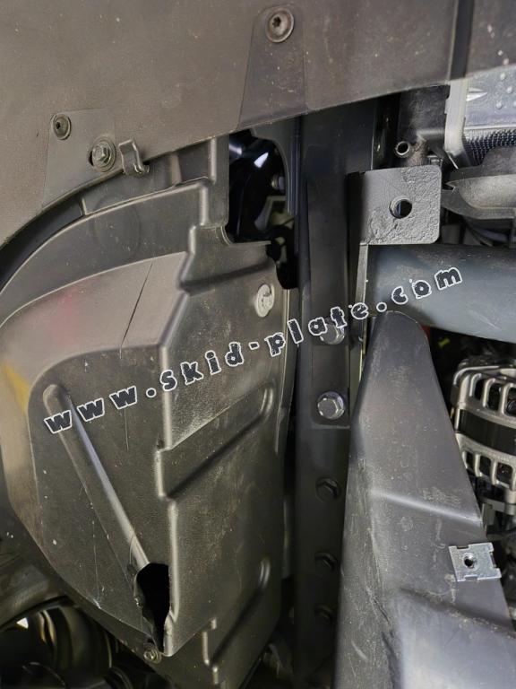 Steel skid plate for Iveco Daily 7