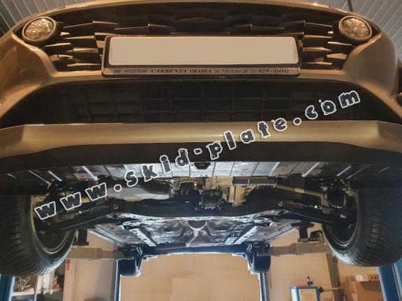 Steel skid plate for Hyundai Elantra 2