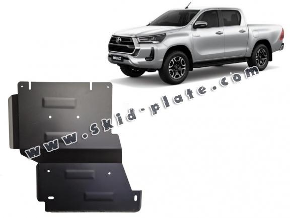 Steel differential skid plate for Toyota Hilux Invincible