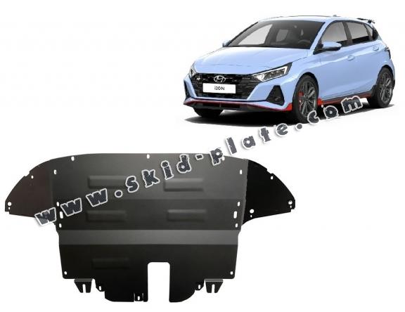 Steel skid plate for Hyundai i20 Hybrid