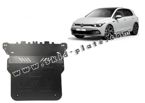 Steel skid plate for VW Golf  8