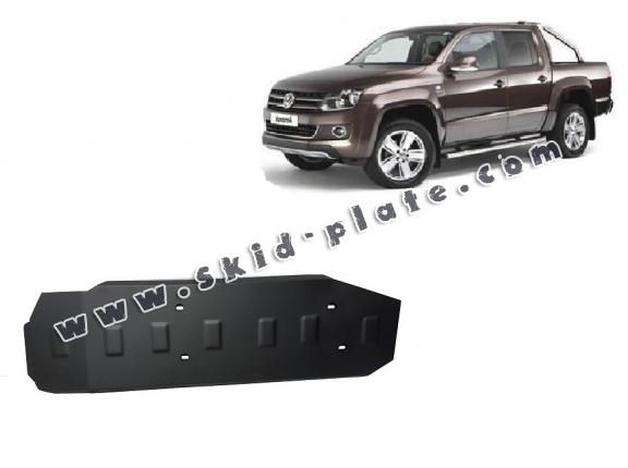 Steel fuel tank skid plate  for Volkswagen Amarok - Only for versions without factory protections