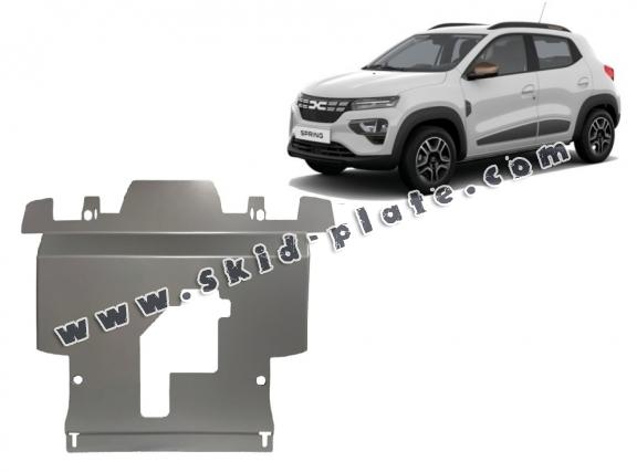 Steel skid plate for Dacia Spring Extreme Aluminium