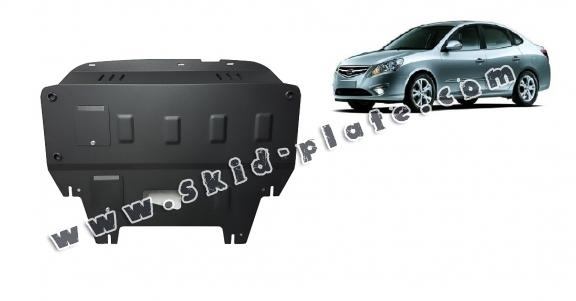 Steel skid plate for Hyundai Elantra 1