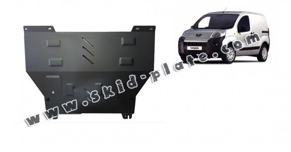 Steel skid plate for Peugeot Bipper