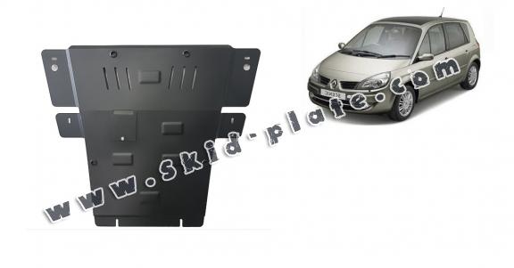 Steel skid plate for Renault Scenic