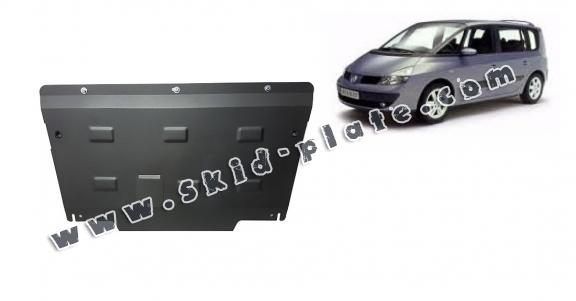 Steel skid plate for Renault Espace 4