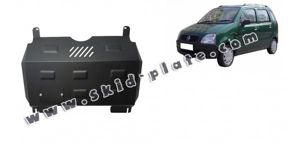 Steel skid plate for Opel Agila (H00)