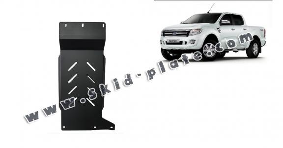 Steel gearbox skid plate for Ford Ranger