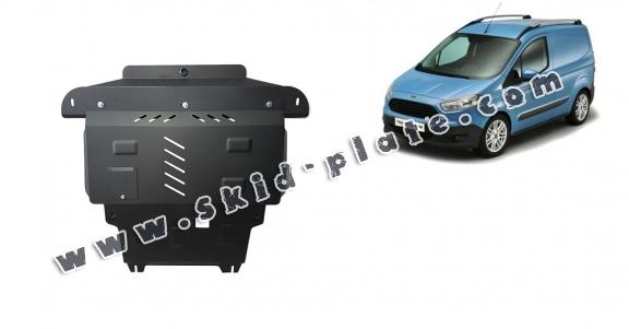 Steel skid plate for Ford Transit Courier