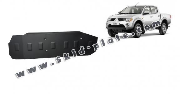 Steel fuel tank skid plate  for Mitsubishi L 200