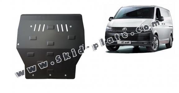 Steel skid plate for Volkswagen Transporter T6