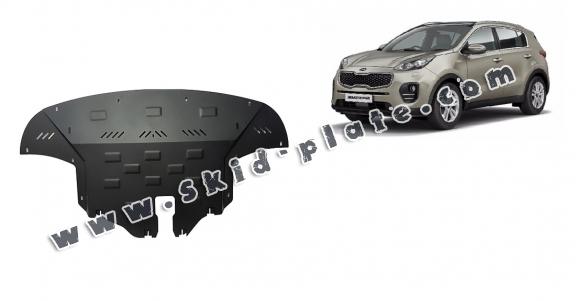 Steel skid plate for Kia Sportage