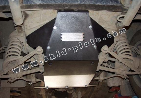 Steel skid plate for Lada Niva