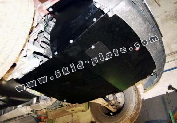 Steel skid plate for Renault Master 2