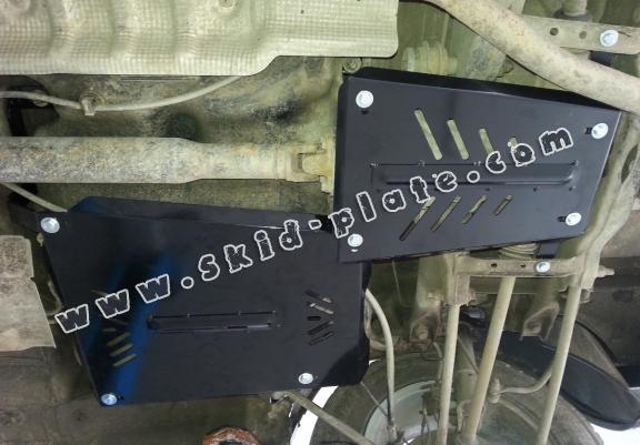 Steel fuel tank skid plate  for Dacia Duster