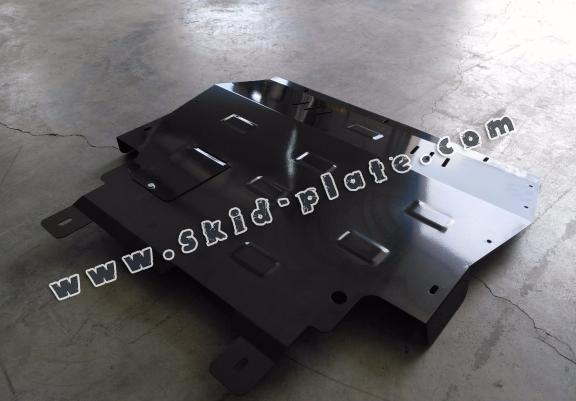 Steel skid plate for Ford Focus 1