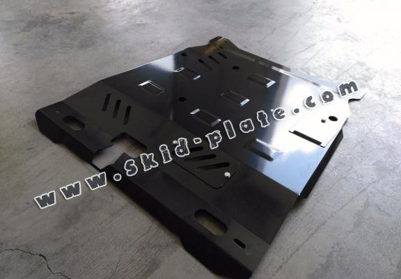 Steel skid plate for the protection of the engine and the gearbox for Mitsubishi ASX