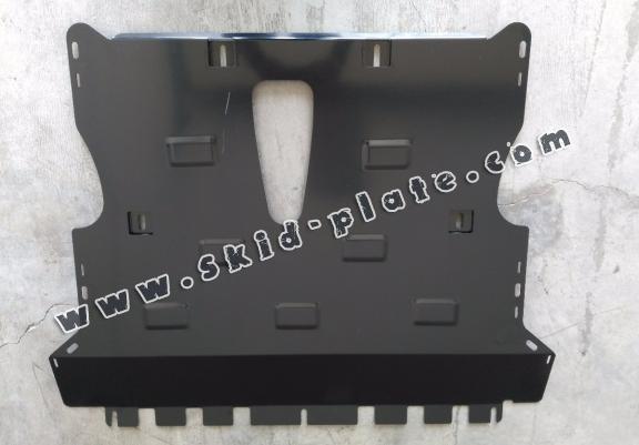 Steel skid plate for Opel Astra K