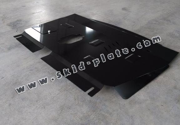 Steel skid plate for Toyota Yaris