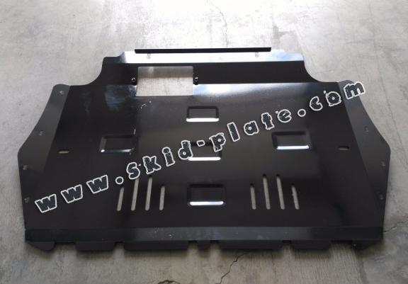 Steel skid plate for VW Jetta