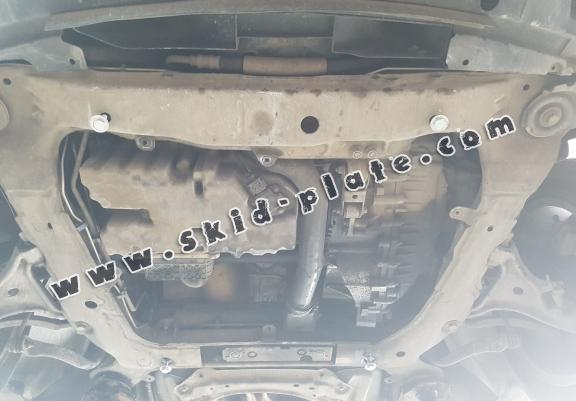 Steel skid plate for Volvo S80