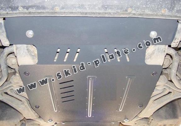 Steel skid plate for Porsche Cayenne