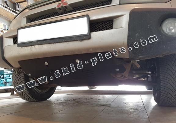 Steel gearbox skid plate for Mitsubishi Pajero Pinin