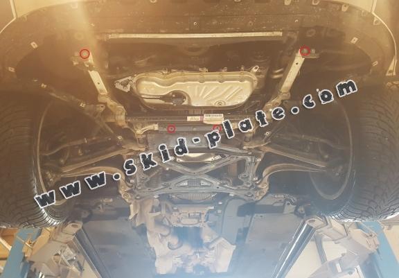 Steel skid plate for Audi Q7 