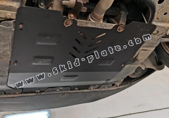 Steel skid plate for the protection of the engine and the gearbox for Fiat Bravo