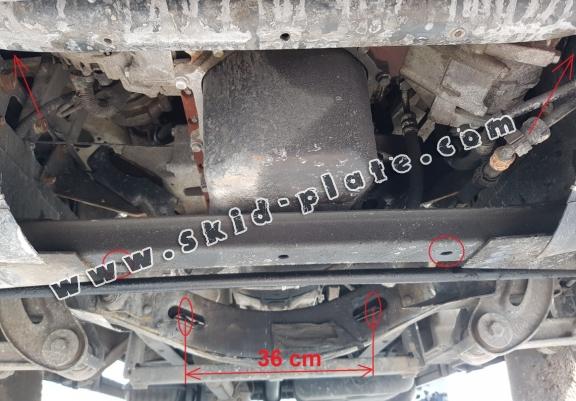 Steel skid plate for Iveco Daily 5