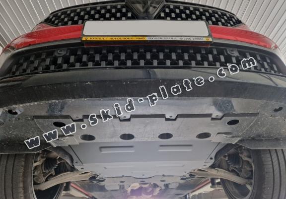 Steel skid plate for Renault Austral