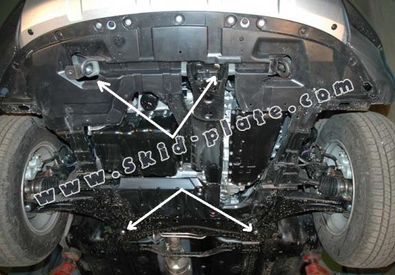 Steel skid plate for Mitsubishi Outlander