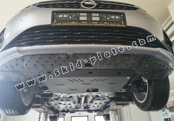 Steel skid plate for Peugeot 2008