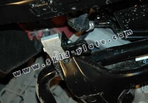 Steel skid plate for Audi Q7