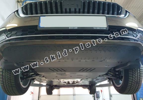 Steel skid plate for Skoda Octavia 4