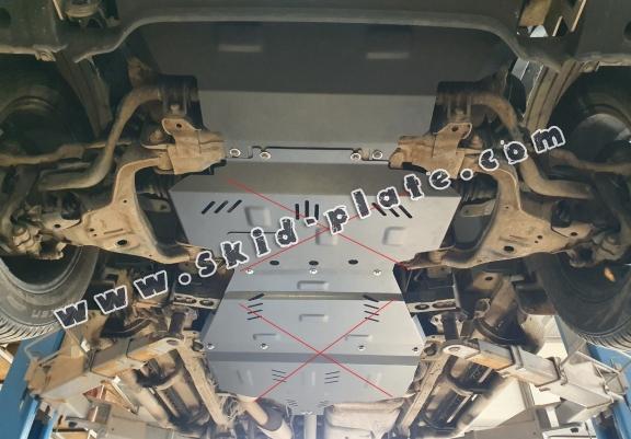 Steel radiator skid plate for Renault Alaskan