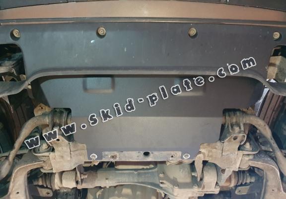 Steel radiator skid plate for Renault Alaskan