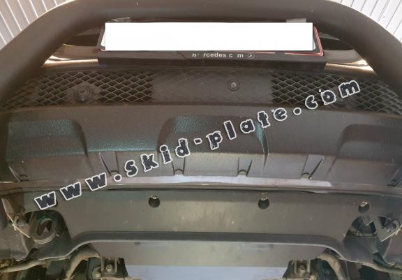 Steel radiator skid plate for Renault Alaskan