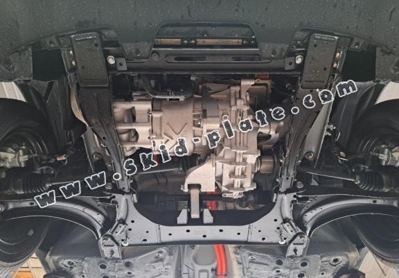 Steel skid plate for Dacia Spring Aluminium