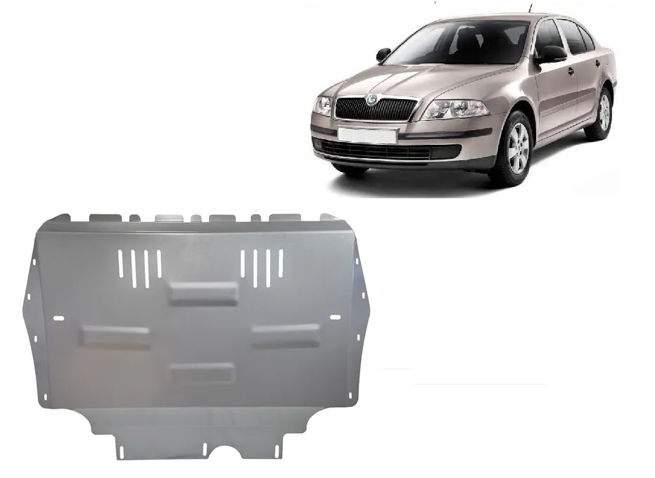 Aluminijska zaštita motora za Skoda Octavia 2			 2004-2012