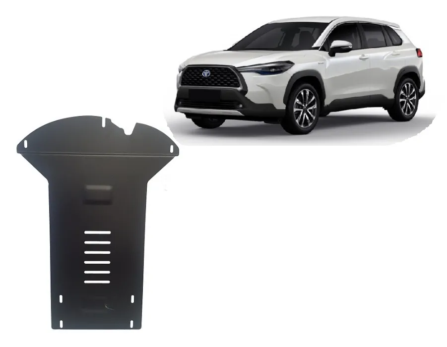 Čelična zaštitna ploča katalizatora/ cat lock za Toyota Corolla Cross			 2022-2026