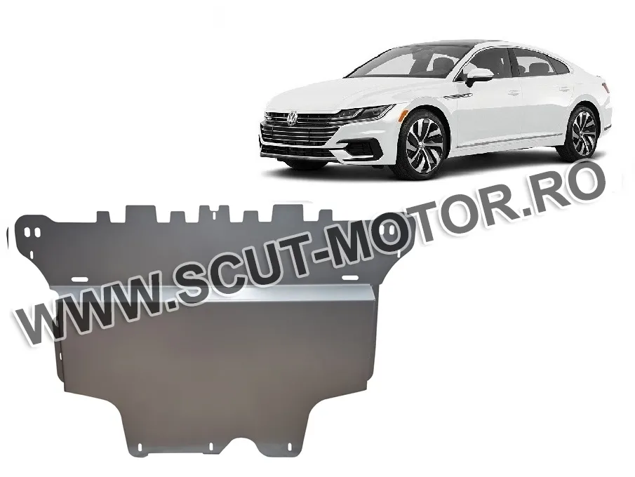 Aluminijska zaštita motora za ručnog mjenjača VW Arteon			 2017-2026