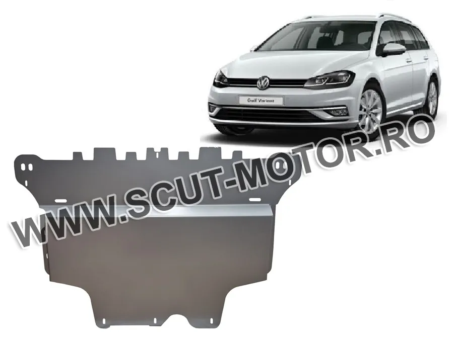 Aluminijska zaštita motora i mjenjača za VW Golf 7		 2012-2021