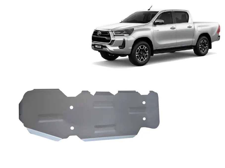 Aluminijska zaštita spremnika goriva za Toyota Hilux Invincible 2021-2026