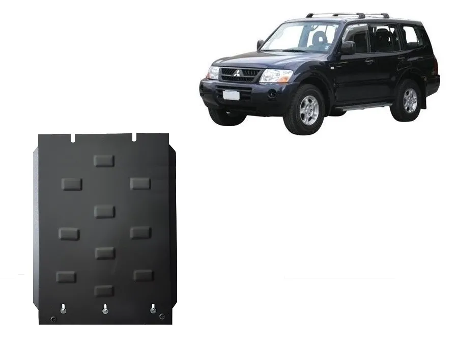 Čelična zaštita mjenjača za Mitsubishi Pajero 3 (V60, V70)			 1999-2007