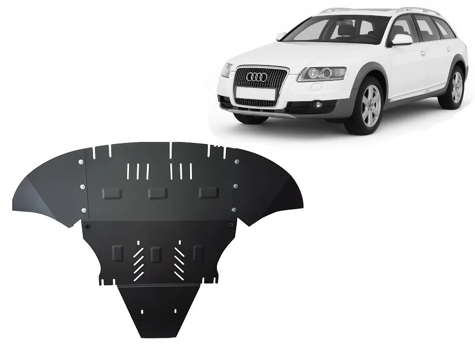 Šuspleh zaštita motora za Audi A6 Allroad 2 - sa strane			 2005-2011
