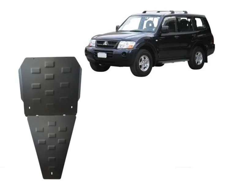 Čelična zaštitna ploča za mjenjač i diferencijal za Mitsubishi Pajero Sport 1			 1998-2007
