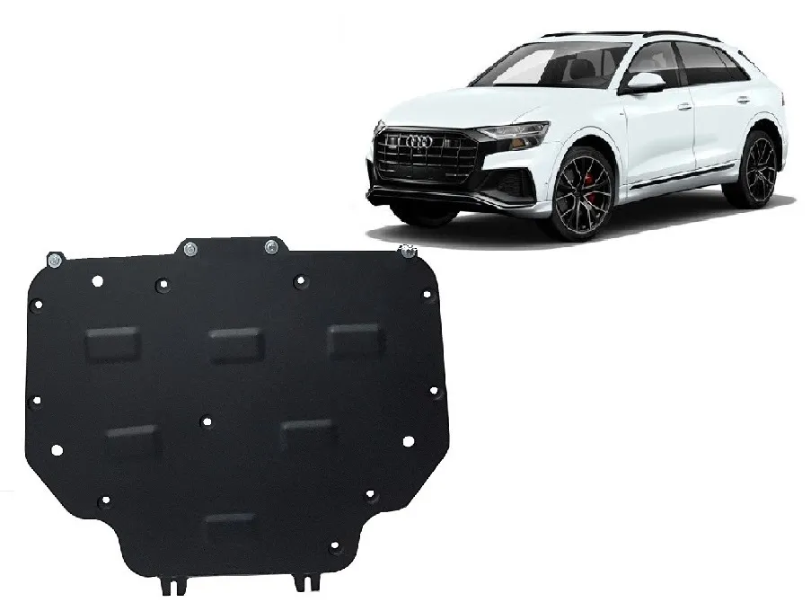 Čelična zaštita mjenjača za Audi Q8			 2018-2020